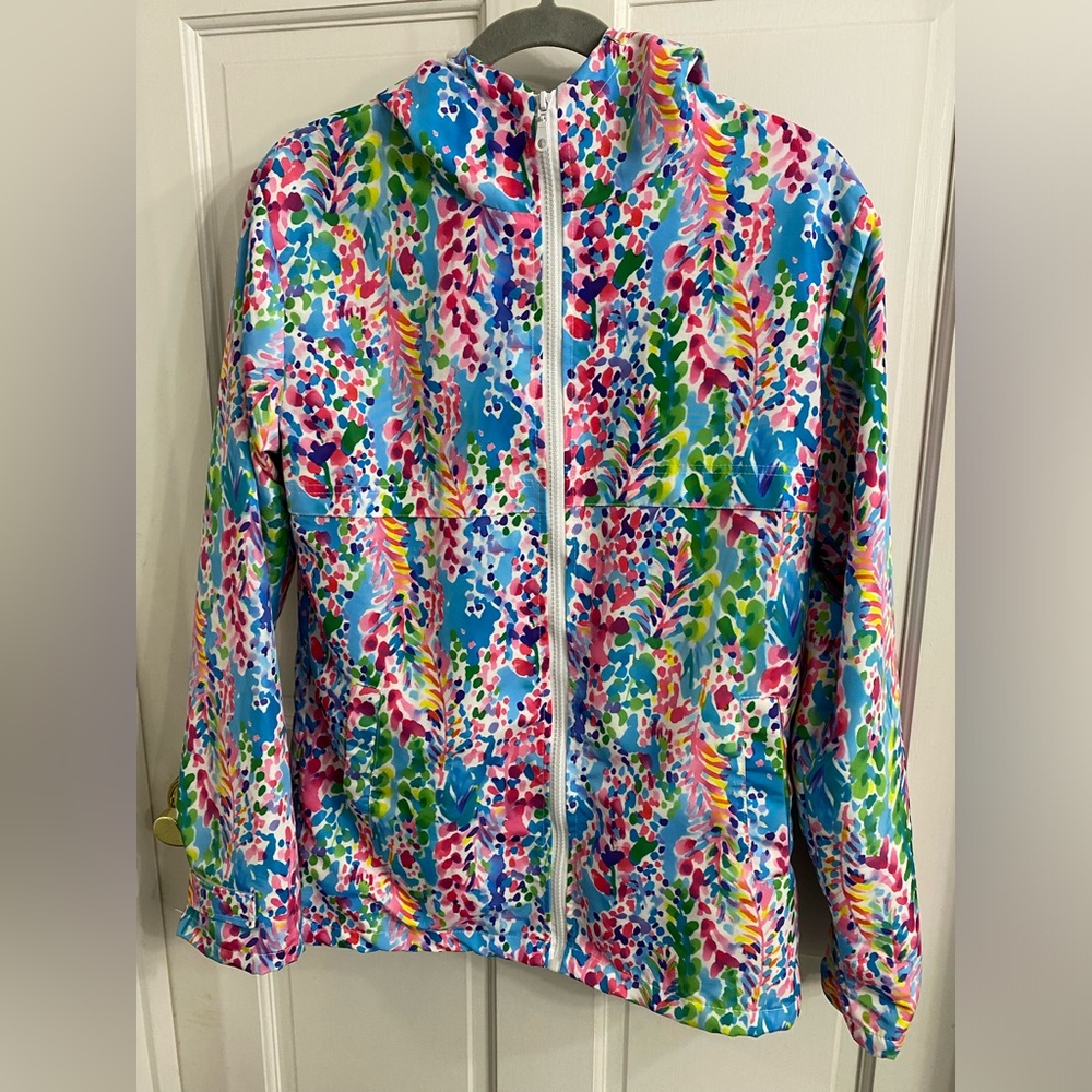 Cute print raincoat